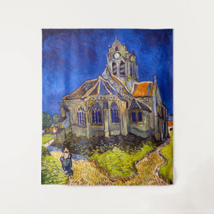 Tenture Vincent van Gogh - L'église d'Auvers-sur-Oise