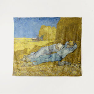 Tenture Vincent Van Gogh - Midi, repos du travail / La Sie