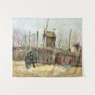 Tenture Vincent van Gogh - Scène de rue à Montmartre
