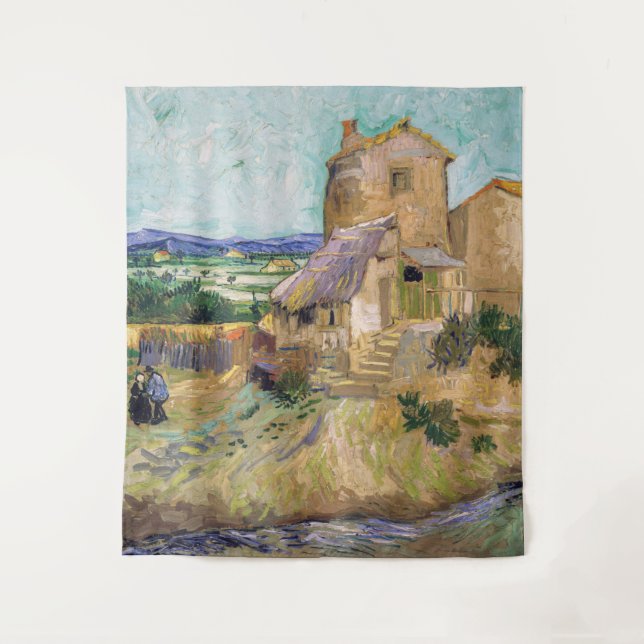 Tenture Vincent van Gogh - The Old Mill (Devant)