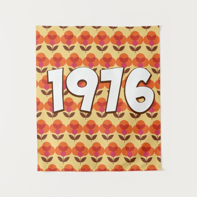 Tenture Vintage 1976 (Devant)