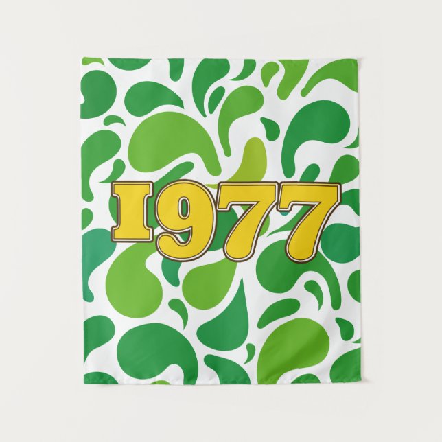 Tenture Vintage 1977 (Devant)