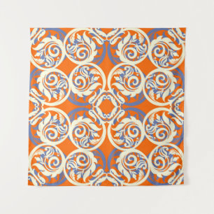 Tenture Vintage beautiful background, seamless pattern, lu