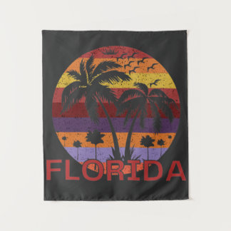 Tenture Vintage Floride USA Summer Beach