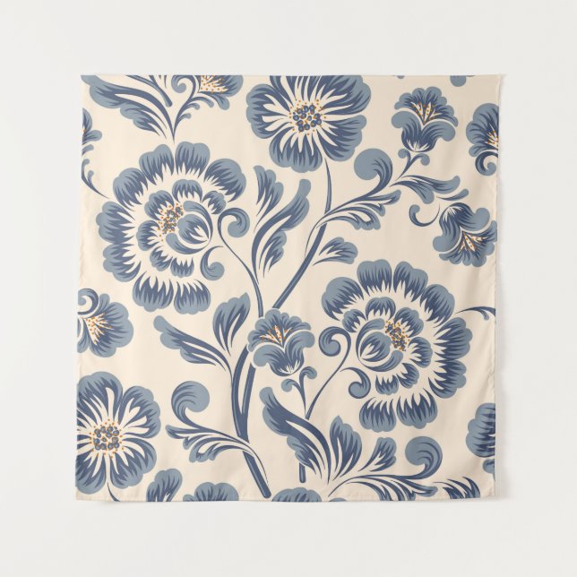 Tenture Vintage flower seamless pattern element. Elegant t (Devant)