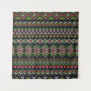 Tenture Vintage géométrique : ensemble de motifs sans soud