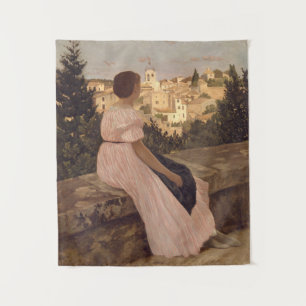 Tenture Vintage Jean Frederic Bazille La Robe Rose