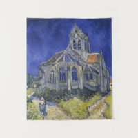 Vintage L'église à Auvers-sur-Oise par Van Gogh