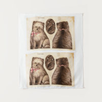 Vintage mignon Chien chiot Couper et coudre Motif