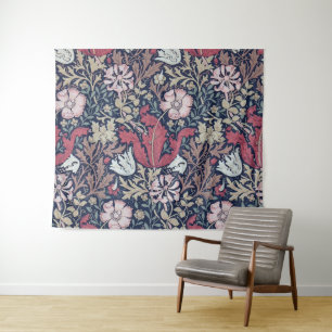 Tenture Vintage motif floral, William Morris