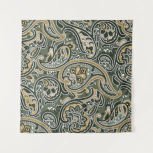 Tenture vintage Paisley oriental ethnique Motif Sans coutu