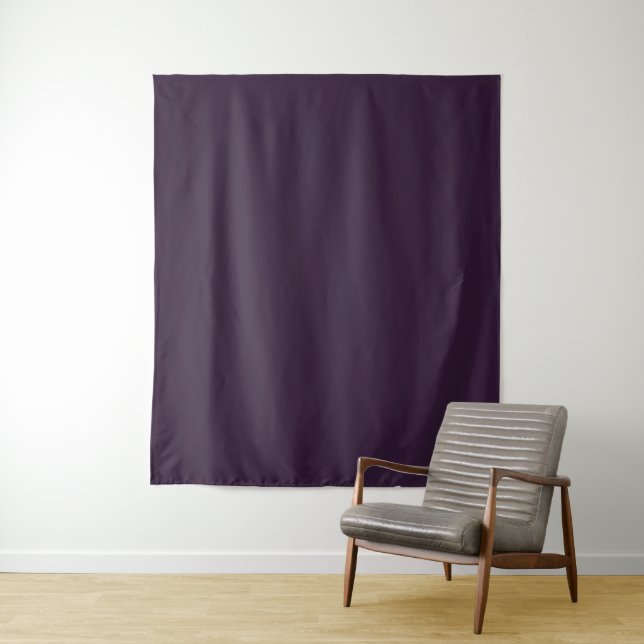 Tenture Violet foncé (En situation)