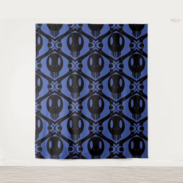 Tenture Visages morbides (Devant)