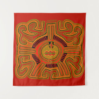 Tenture Vision de peyote chamanique