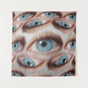 Tenture Vision psychédélique : illusion de l'oeil Abstrait