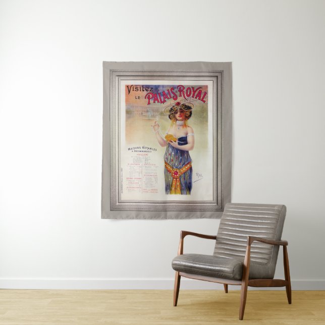 Tenture Visitez Le Palais Royal par Jean de Paleologue (En situation)