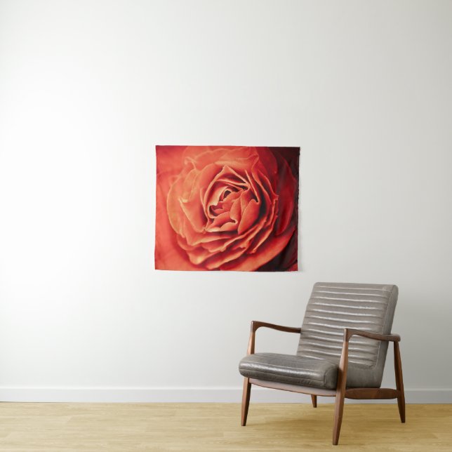 Tenture vivant rose (En situation (horizontale))