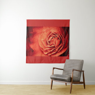 Tenture vivant rose