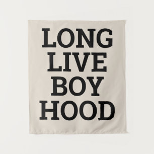 Tenture Vive Boyhood Boy's Room Salle de jeu Nursery Wall