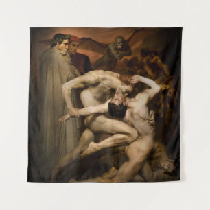 Tenture Vivid Retro - Dante et Virgil