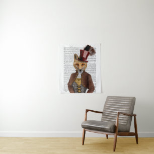 Tenture Vivienne Steampunk Fox