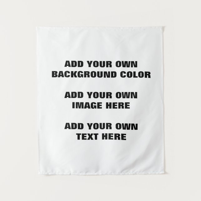 Tenture Votre couleur arrière - plan, votre image, votre p (Devant)