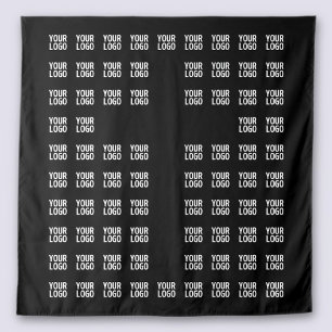 Tenture Votre logo ou image téléchargée   Motif croisé