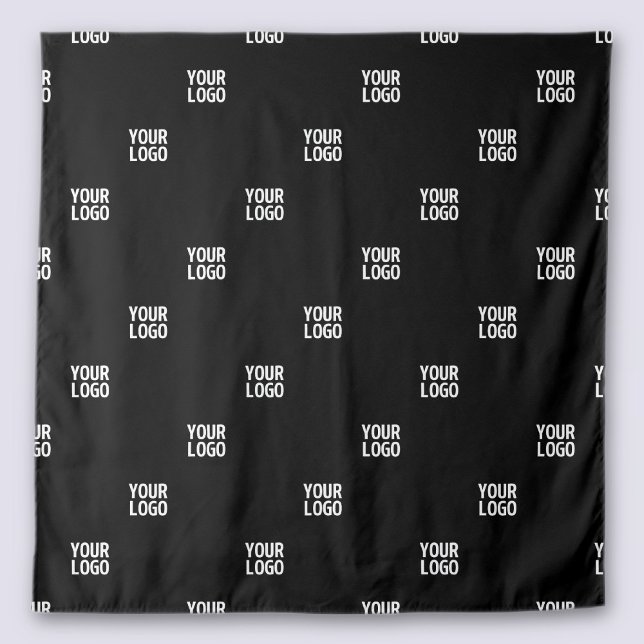 Tenture Votre logo ou n'importe quelle image | Bandes diag (Créateur téléchargé)