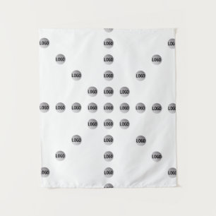 Tenture Votre logo ou toute image téléchargée   Motif étoi