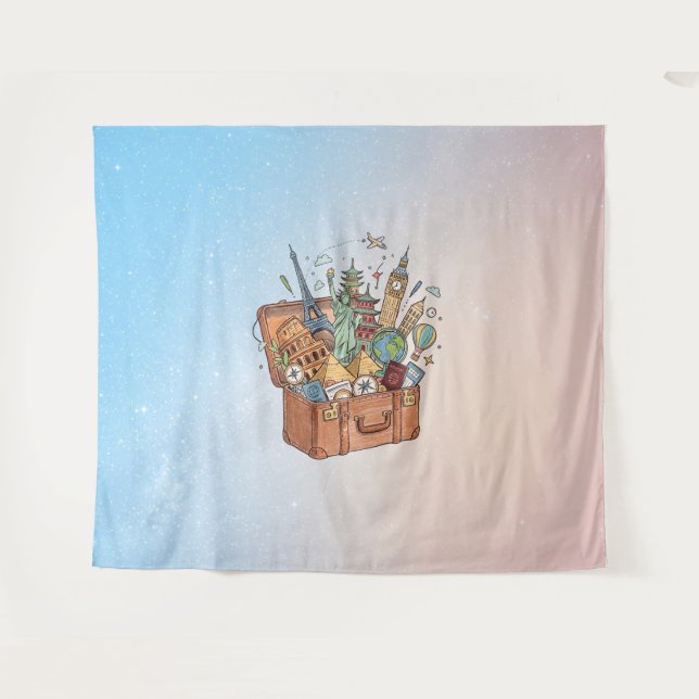 Tenture Voyage (Devant (Horizontal))