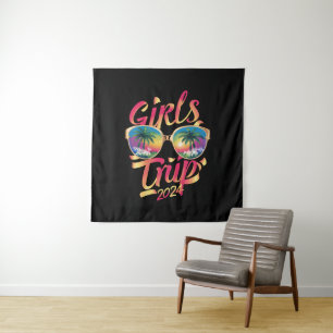 Tenture Voyage de filles 2024 Week-end Summer Beach Vacati