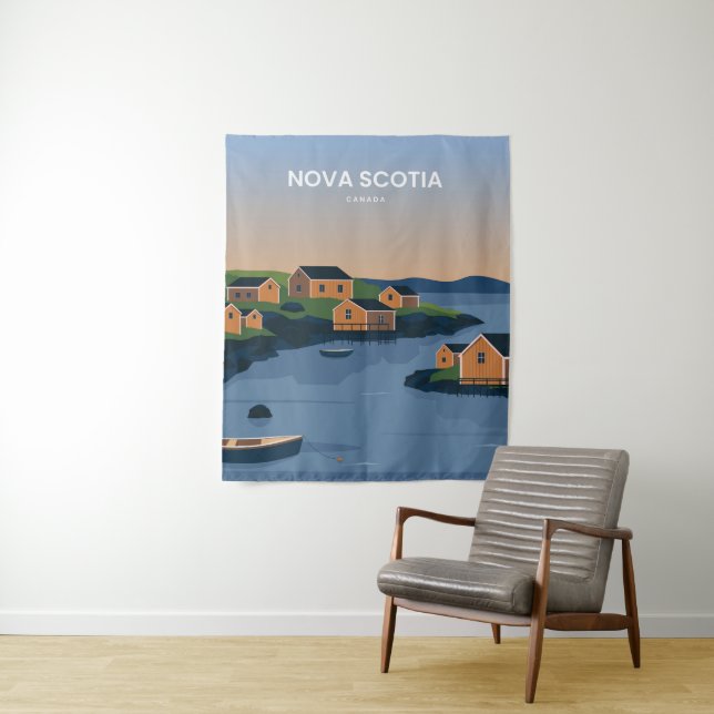 Tenture Voyage en Nouvelle-Écosse Canada (En situation)