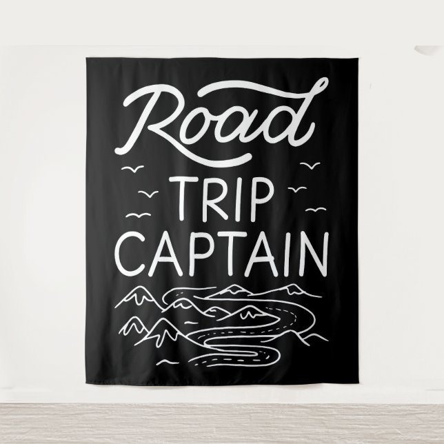Tenture Voyage sur route Capitaine I (Devant)