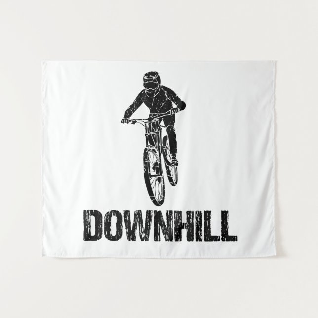 Tenture VTT Downhill (Devant (Horizontal))