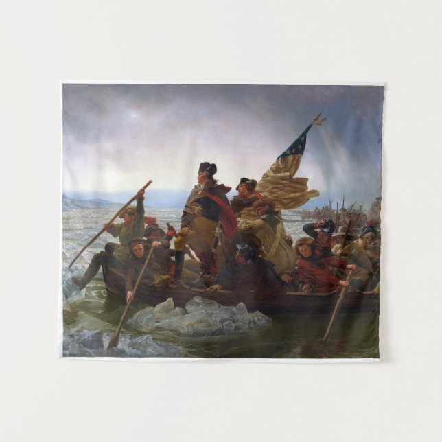 Tenture Washington Traverser le Delaware par Emanuel Leutz (Devant (Horizontal))
