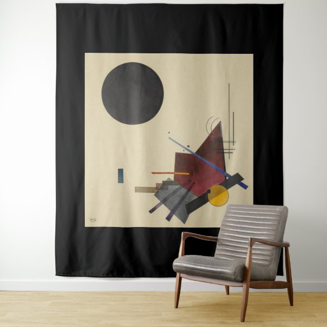 Tenture Wassily Kandinsky, Relation noire, 1924 (En situation)
