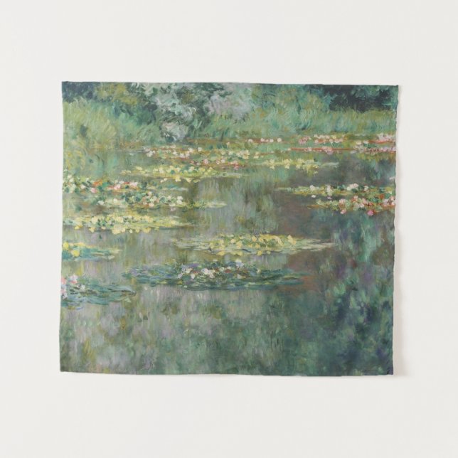 Tenture Water Lily Pond Claude Monet (Devant (Horizontal))
