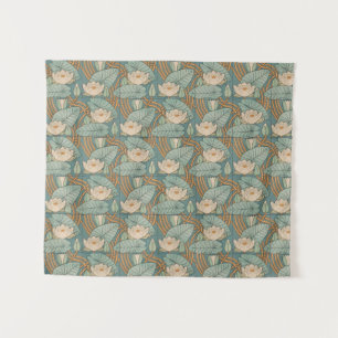 Tenture Water Lys Lily Art Nouveau Nature