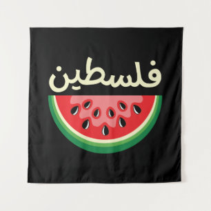 Tenture Watermelon Palestine sera libre
