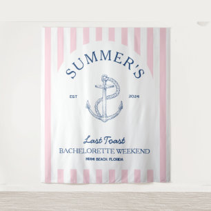 Tenture Week-end de célibataire en bord de mer moderne et 