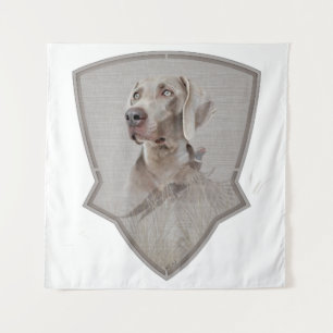 Tenture Weimaraner Poster Canvas Imprimer Tapis