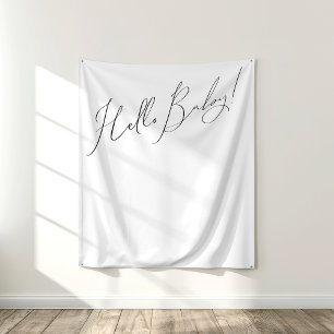 Tenture Whimsical Genre Neutre Bonjour Baby-fond