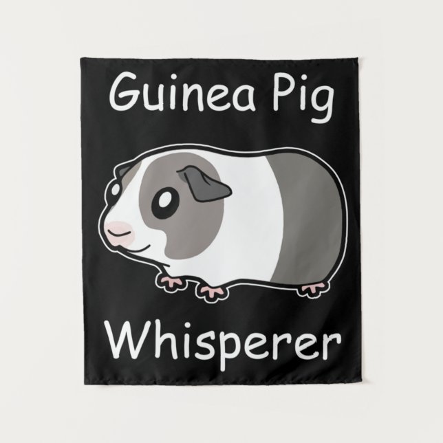 Tenture Whisperer de porc de Guinée (Devant)