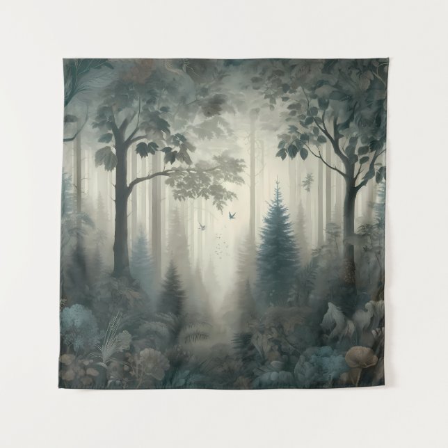 Tenture Whispering Woods Ethereal Tapestry (Devant)