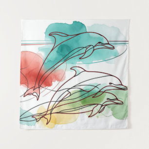 Tenture Whispers aquarelle