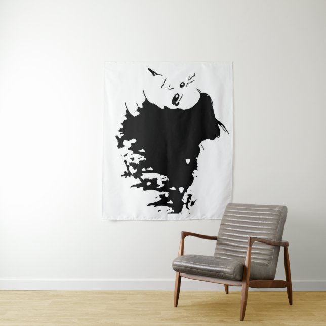 Tenture Wicked Mane (En situation)