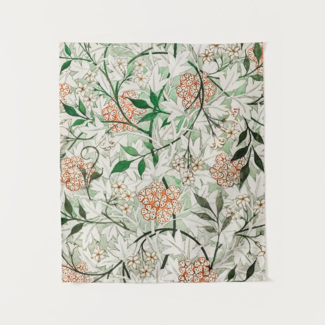 Tenture William Morris Jardin Fleur de Jasmin Classique (Devant)