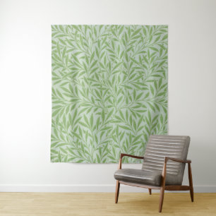 Tenture William Morris Saule Fleur Classique Vert