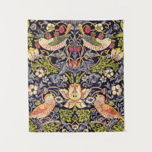 Tenture William Morris Strawberry Thief Floral Art nouveau