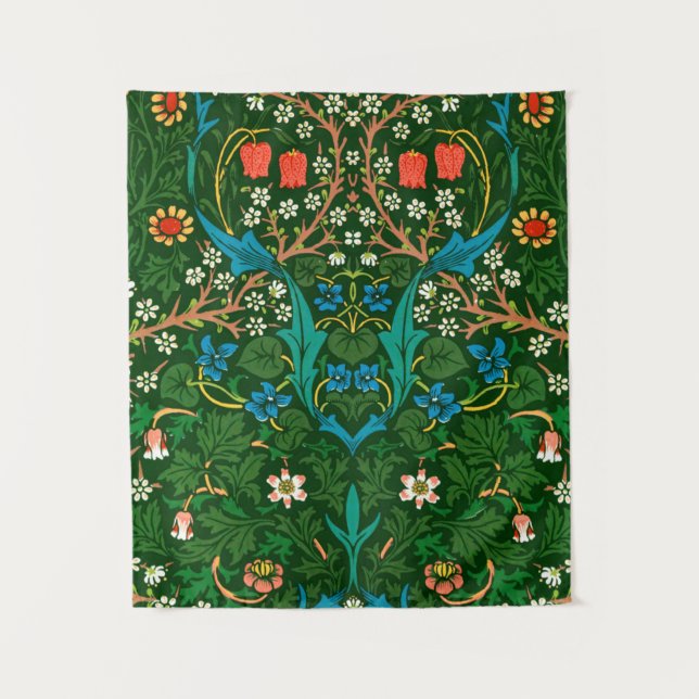Tenture WM Morris Blackthorn Motif Art nouveau (Devant)